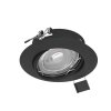 Eglo PENETO recessed light LED black, 3-light sources