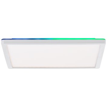 Brilliant Saltery Ceiling Light LED white, 1-light source, Remote control, Colour changer