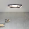 Brilliant Maureen Ceiling Light LED Ecru, black, white, 1-light source
