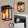 Palanga Outdoor Wall Light black, 1-light source, Motion sensor