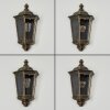 Hongkong Outdoor Wall Light brown, gold, 1-light source