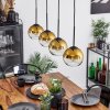 Koyoto  Pendant Light glass 15 cm gold, clear, 4-light sources