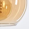 Koyoto  Ceiling Light glass 20 cm Amber, 4-light sources