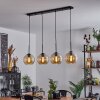 Koyoto  Ceiling Light glass 20 cm Amber, 4-light sources