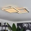 Longos Ceiling Light LED aluminium, 1-light source, Remote control