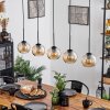 Koyoto  Pendant Light glass 15 cm Amber, 5-light sources