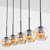 Koyoto  Pendant Light glass 15 cm Amber, 5-light sources
