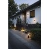 Philips Hue White Fuzo Outdoor Wall Light LED black, 1-light source