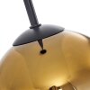 Koyoto  Pendant Light glass 15 cm gold, clear, 1-light source