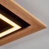 Tojeirinha Ceiling Light LED Light wood, black, 1-light source, Remote control