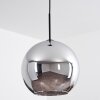 Koyoto  Pendant Light glass 30 cm chrome, 1-light source