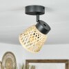 Rombarral Ceiling Light black, 1-light source