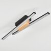 Meiral Ceiling Light LED Light wood, black, 2-light sources