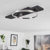 Pompu Ceiling Light LED black, 1-light source