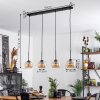 Koyoto  Pendant Light glass 15 cm Amber, 4-light sources