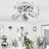 Douarnenez Ceiling Light chrome, 3-light sources
