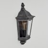 Hongkong Outdoor Wall Light black, silver, 1-light source, Motion sensor
