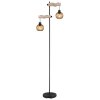 Globo PAULO Floor Lamp Ecru, black, 2-light sources