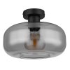 Globo GIUSEPPE Ceiling Light black, 1-light source