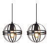 Globo TAMARA Pendant Light black, 4-light sources