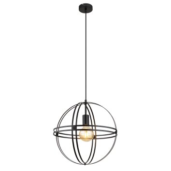 Globo TAMARA Pendant Light black, 1-light source