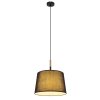 Globo TL Pendant Light Ecru, black, 1-light source