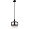 Globo MAXY Pendant Light black, 1-light source