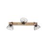 Leuchten-Direkt LAMI Ceiling Light Ecru, 3-light sources