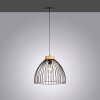 Leuchten-Direkt LAMI Pendant Light Ecru, black, 1-light source