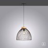 Leuchten-Direkt LAMI Pendant Light Ecru, black, 1-light source
