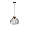 Leuchten-Direkt LAMI Pendant Light Ecru, black, 1-light source