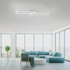 Leuchten-Direkt IVEN Ceiling Light LED brushed steel, 1-light source