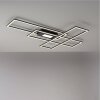 Leuchten-Direkt ASMIN Ceiling Light LED black, 1-light source, Remote control