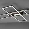 Leuchten-Direkt ASMIN Ceiling Light LED black, 1-light source, Remote control