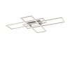 Leuchten-Direkt ASMIN Ceiling Light LED brushed steel, 1-light source, Remote control