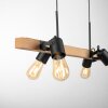 Leuchten-Direkt CANOP Pendant Light Ecru, black, 4-light sources