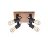 Leuchten-Direkt CANOP Ceiling Light Ecru, black, 4-light sources