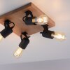 Leuchten-Direkt CANOP Ceiling Light Ecru, black, 4-light sources