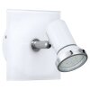 Eglo TAMARA Wall Light chrome, white, 1-light source