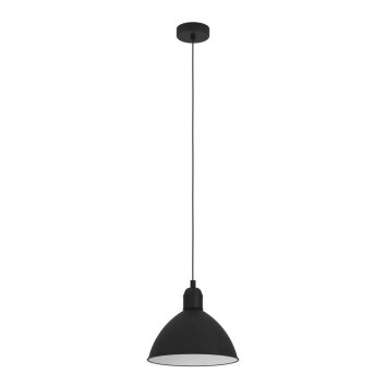 Eglo PRIDDY Pendant Light black, white, 1-light source