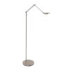 Steinhauer Soleil Floor Lamp LED brushed steel, 1-light source