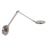Steinhauer Soleil Wall Light LED brushed steel, 1-light source