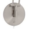 Steinhauer Soleil Wall Light LED brushed steel, 1-light source