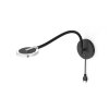 Steinhauer Turound Wall Light LED black, 1-light source