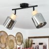 Covelas Ceiling Light Ecru, black, 2-light sources