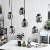Arieux Pendant Light black, 6-light sources