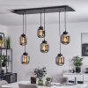 Arieux Pendant Light black, 6-light sources
