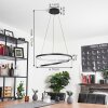 Fioso Pendant Light LED black, 1-light source