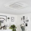 Selim Ceiling Light LED white, 1-light source, Remote control