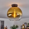 Koyoto  Ceiling Light glass 30 cm gold, clear, 1-light source